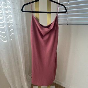 Cowl Neck Dress